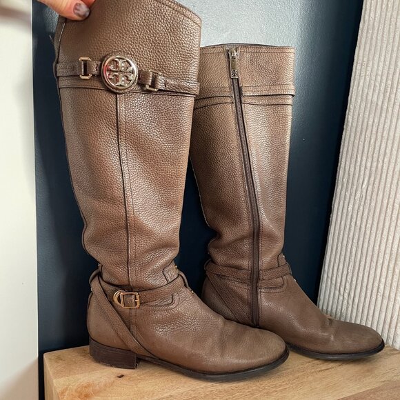 Tory Burch Shoes - Tory Burch Tall Leather Riding Boots‎ (see pics)